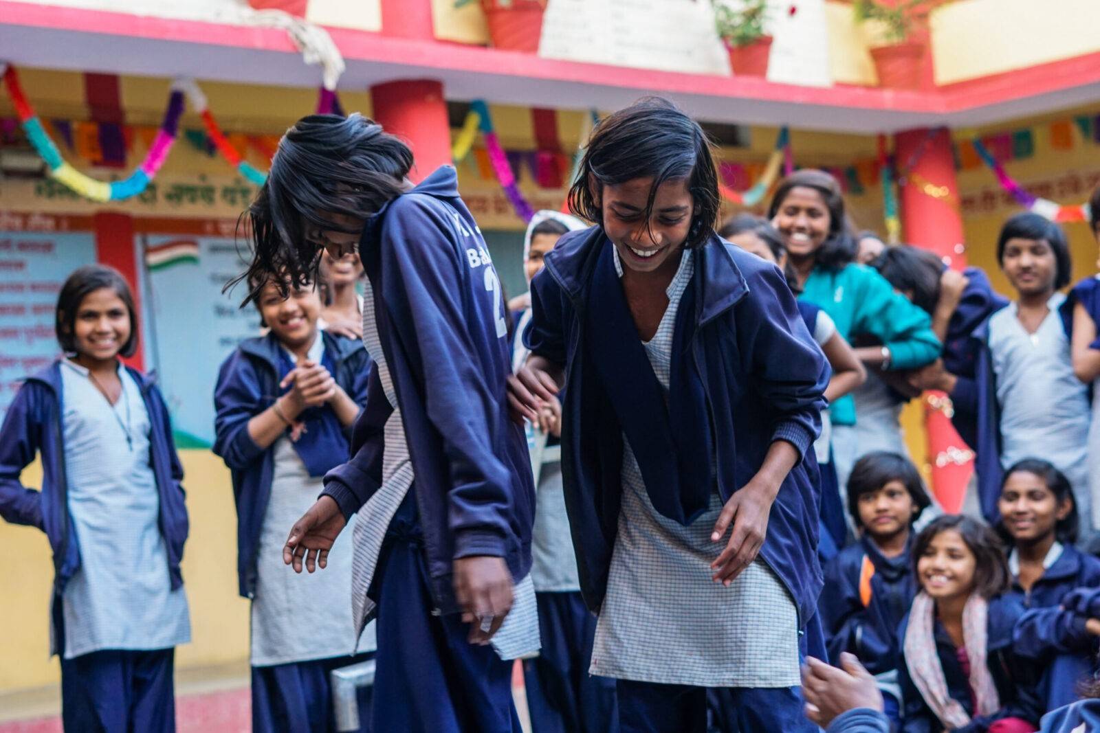 Rekha and Muskan have been best friends for five years. Their parents admitted them together in KGBV, Alirajpur so that they could take care of each other. The girls say that when they go back home during holidays, they tell their mothers everything they learn about menstruation