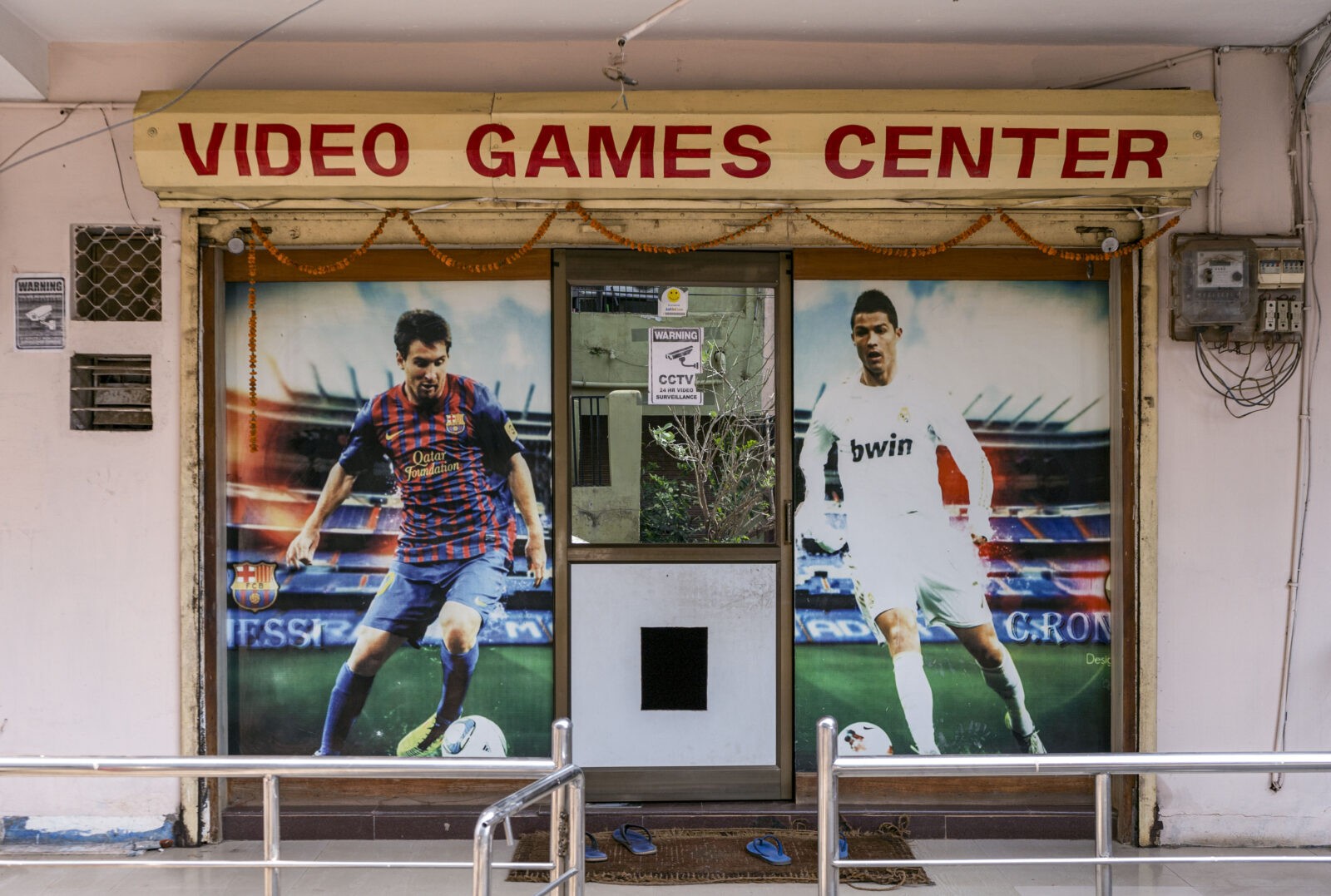 Video game parlour at Bhilai, Chhattisgarh