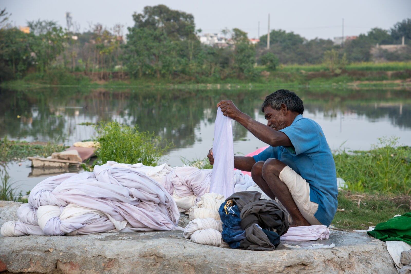 Technological Displacement of Dhobi Ghats