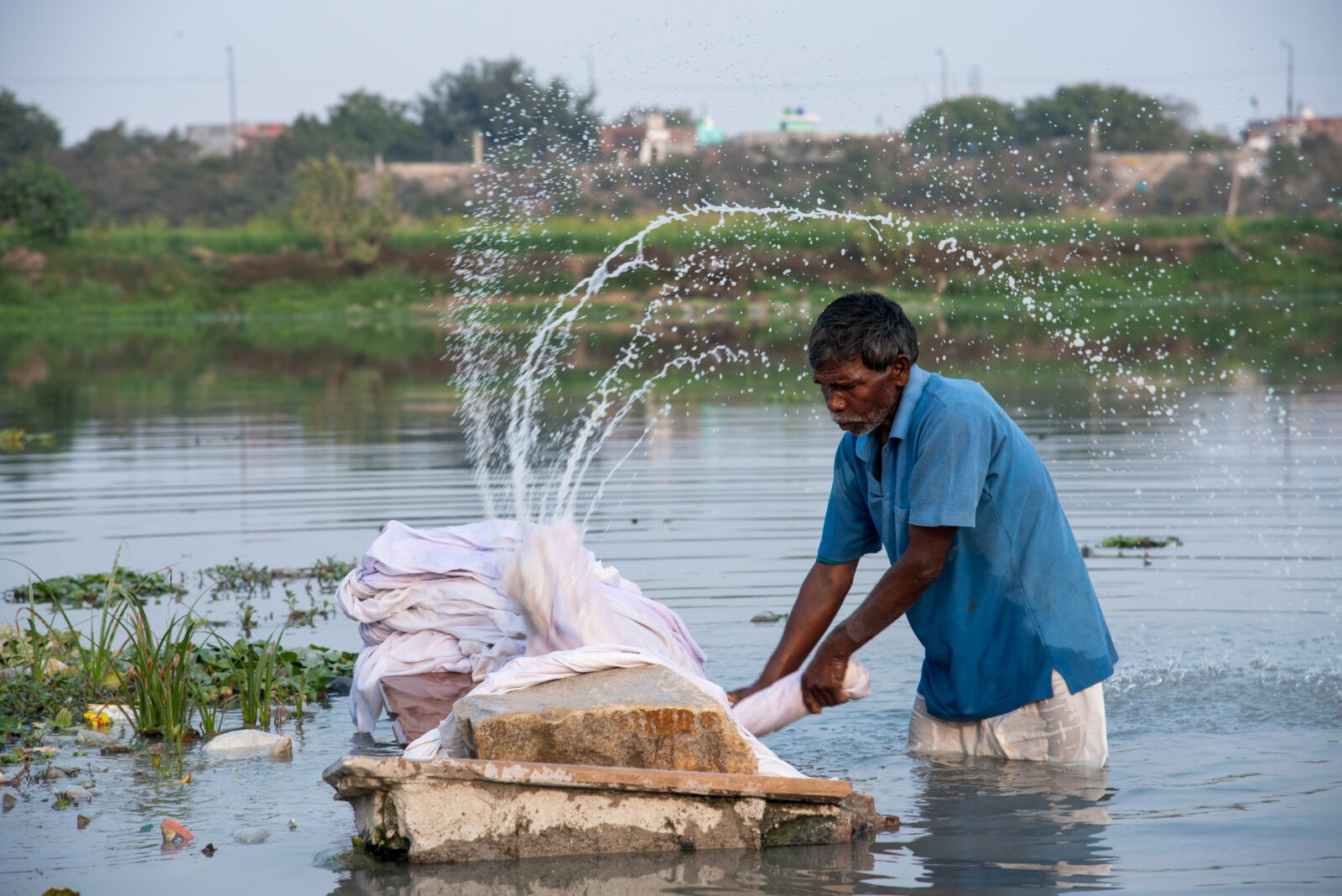 Technological Displacement of Dhobi Ghats